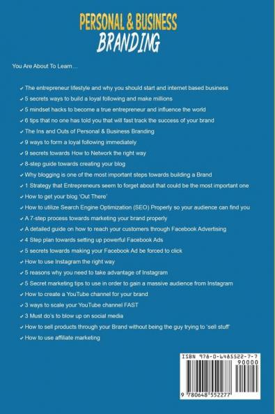 Personal & Business Branding: Go Viral And Make Unlimited Passive Income Building A Loyal Brand Network Through Blogging SEO Instagram Facebook Advertising YouTube Email And Affiliate Marketing