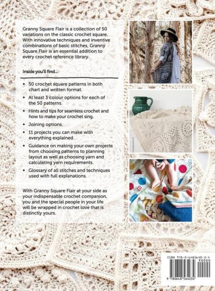 Granny Square Flair US Terms Edition: 50 Fresh Modern Variations of the Classic Crochet Square