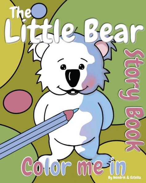 The Little Bear 'Color Me In' Story Book