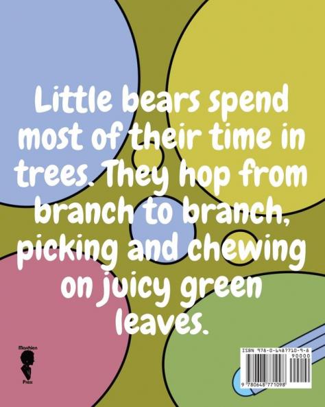 The Little Bear 'Color Me In' Story Book