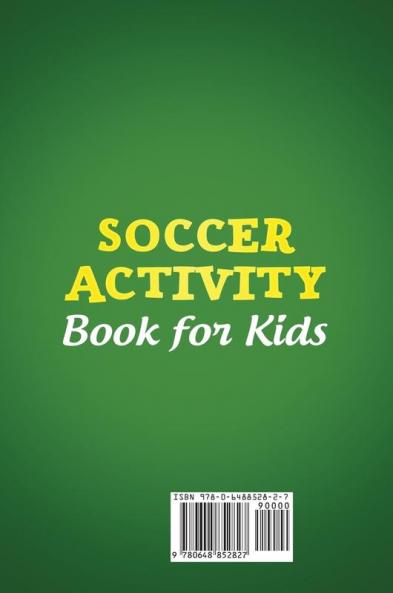 Soccer Activity Book for Kids