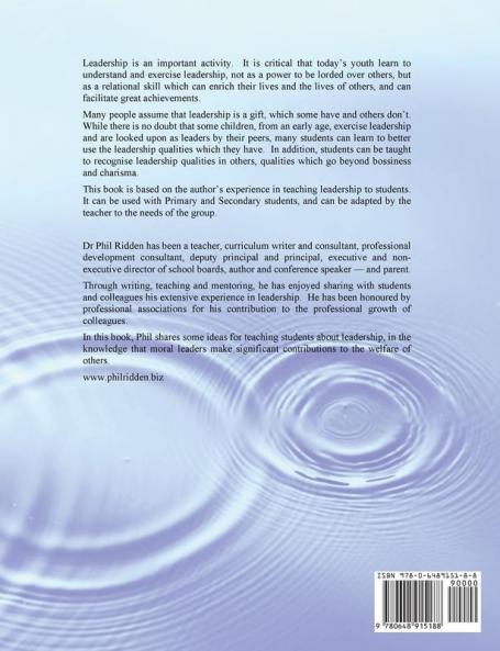 Lessons in Leadership: A course for students in Years 6-12