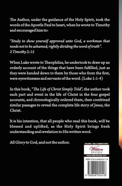 The Life of Christ Simply Told