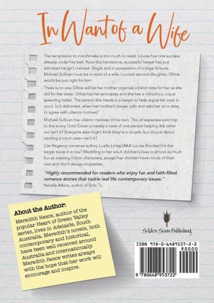 In Want of a Wife: 2 (Luella Linley - License to Meddle)