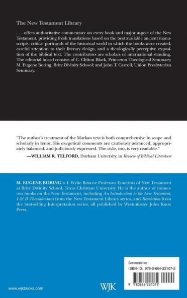 Mark: A Commentary (The New Testament Library)