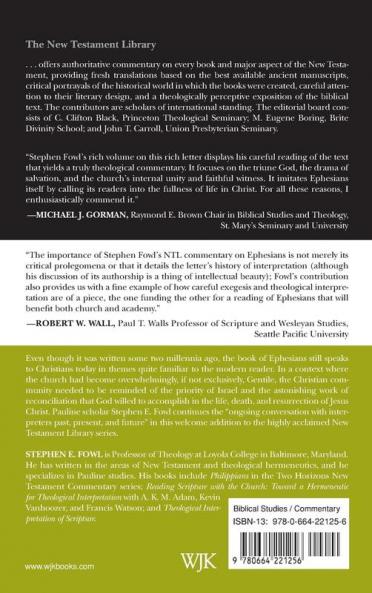 Ephesians: A Commentary (The New Testament Library)