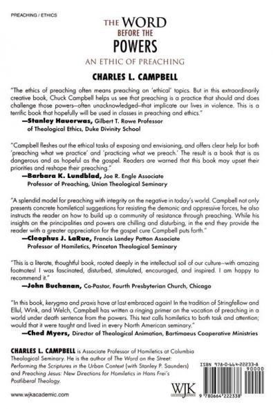 The Word before the Powers: An Ethic of Preaching