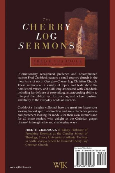 The Cherry Log Sermons