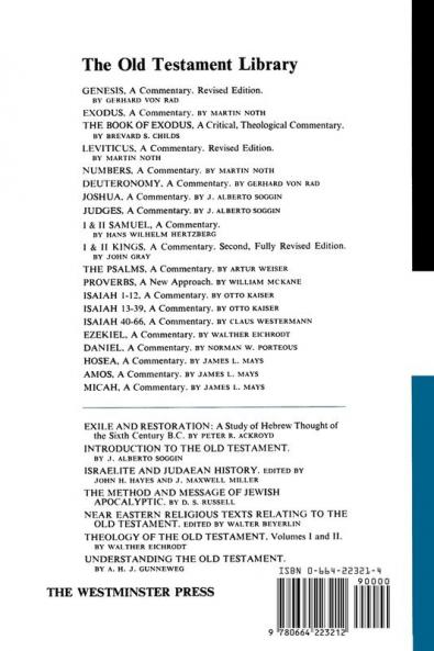 Judges: A Commentary (The Old Testament Library)