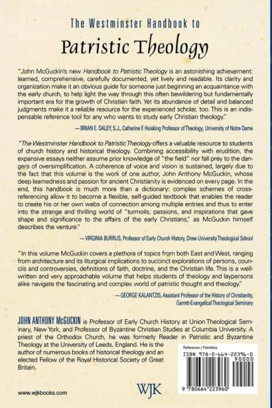 The Westminster Handbook to Patristic Theology (Westminster Handbooks to Christian Theology)