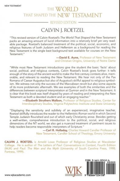 The World That Shaped the New Testament Revised Edition