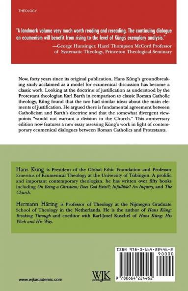 Justification: The Doctrine of Karl Barth and a Catholic Reflection