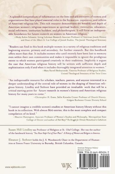 Westminster Handbook to Women in American Religious History
