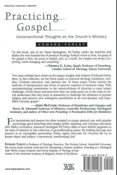 Practicing Gospel: Unconventional Thoughts on the Church's Ministry