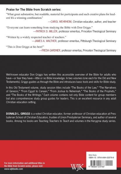 The Bible from Scratch: The Old Testament for Beginners
