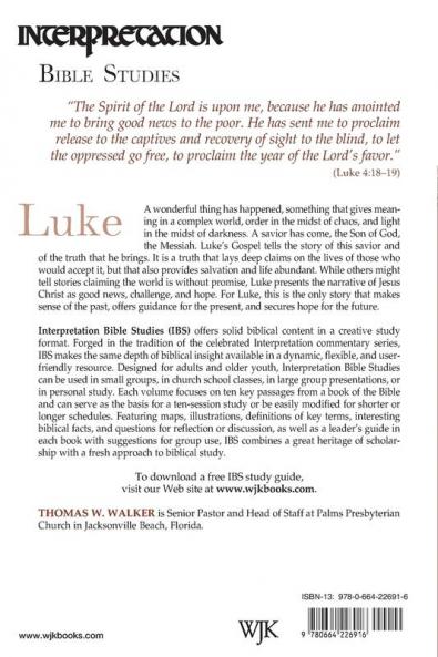 Luke (Interpretation Bible studies)