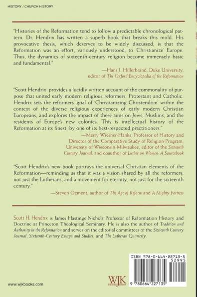 Recultivating the Vineyard: The Reformation Agendas of Christianization