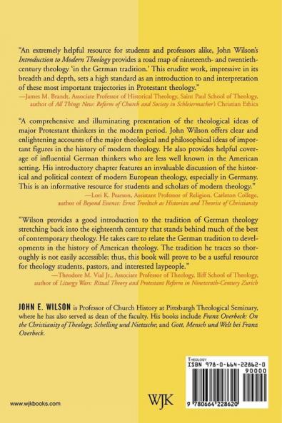 Introduction to Modern Theology: Trajectories in the German Tradition