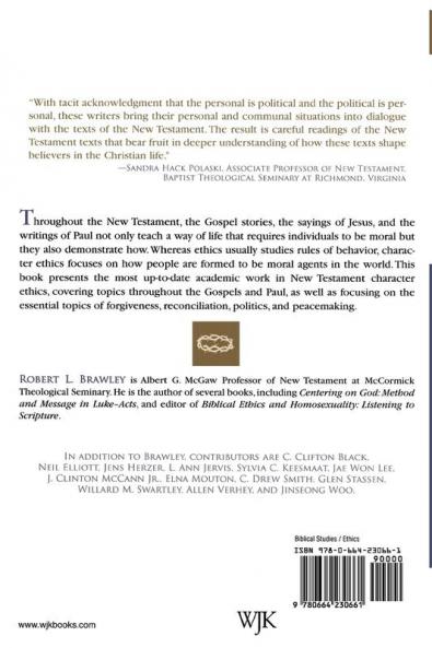 Character Ethics and the New Testament