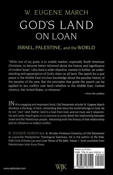 God's Land on Loan: Israel Palestine and the World