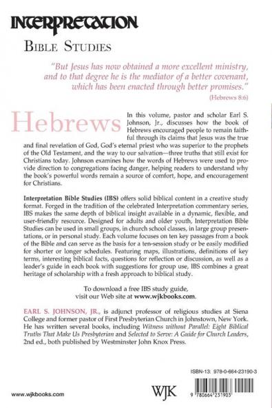 Hebrews (Interpretation Bible studies)