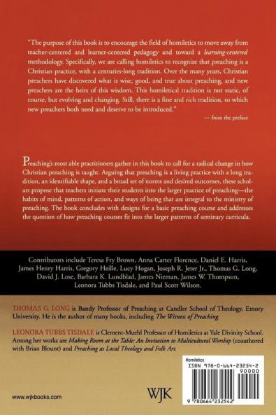 Teaching Preaching as a Christian Practice