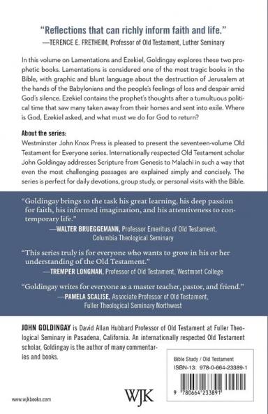 Lamentations and Ezekiel for Everyone (Old Testament for Everyone)