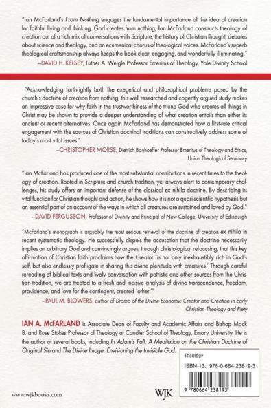 From Nothing: A Theology of Creation