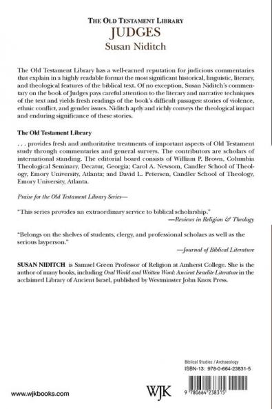Judges (2008): A Commentary (Old Testament Library)