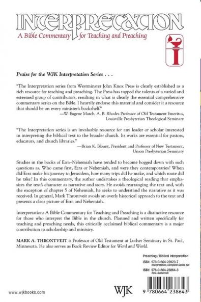 Ezra-Nehemiah: Interpretation (Interpretation: A Bible Commentary for Teaching and Preaching)