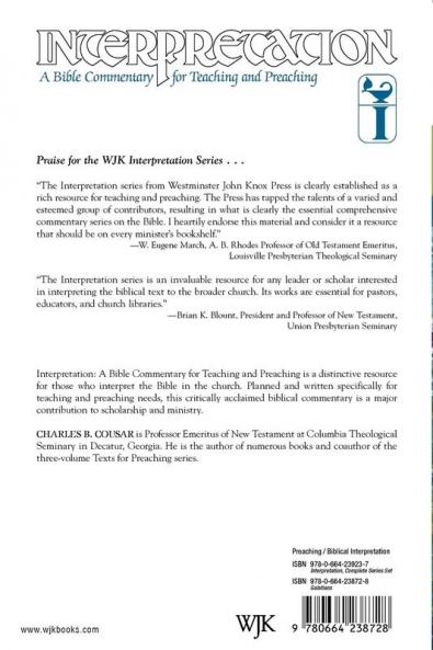 Galatians: Interpretation (Interpretation: A Bible Commentary for Teaching and Preaching)