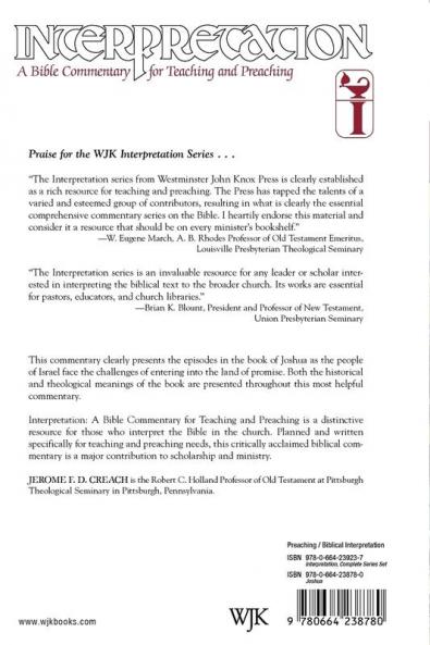 Joshua: Interpretation (Interpretation: A Bible Commentary for Teaching and Preaching)