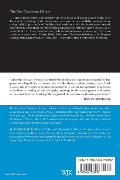 Mark: A Commentary (The New Testament Library)