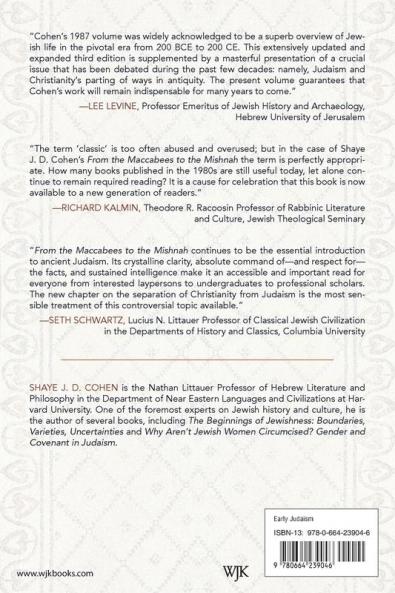 From the Maccabees to the Mishnah Third Edition