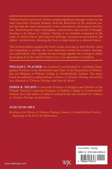 Readings in the History of Christian Theology Volume 2