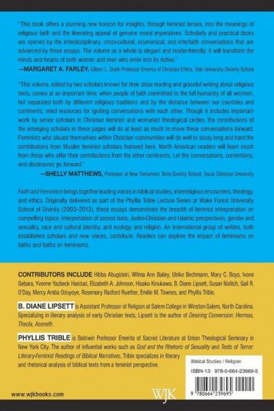 Faith and Feminism: Ecumenical Essays