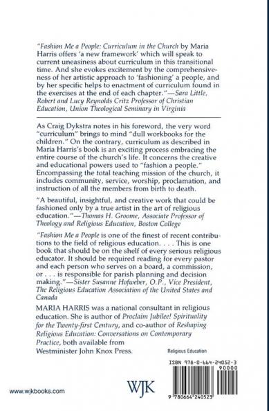 Fashion Me a People: Curriculum in the Church