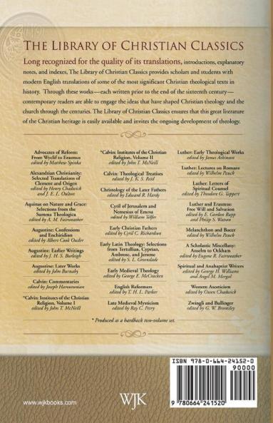 Christology of the Later Fathers