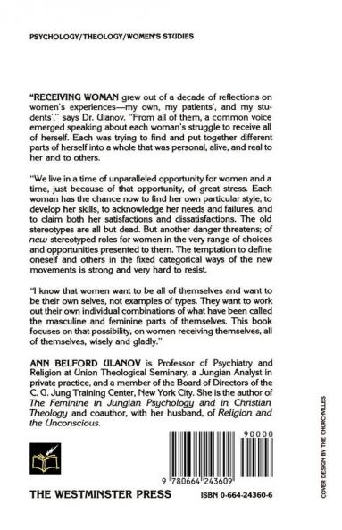 Receiving Woman: Studies in the Psychology and Theology of the Feminine