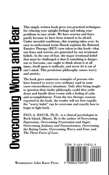 Overcoming Worry and Fear
