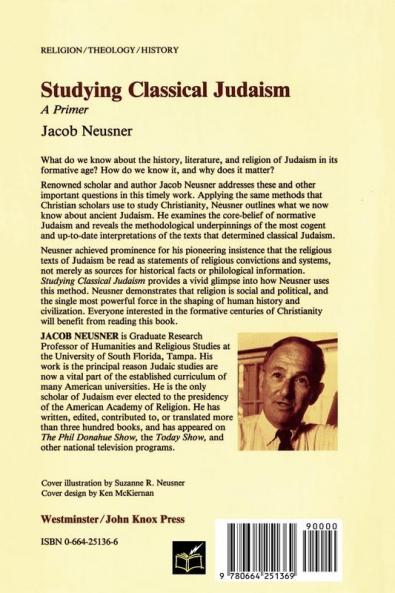 Studying Classical Judaism: A Primer