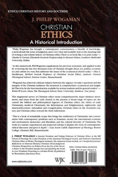 Christian Ethics: A Historical Introduction