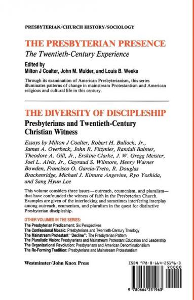 Diversity of Discipleship