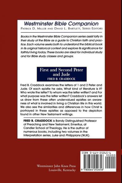 First and Second Peter and Jude (Westminster Bible Companion)