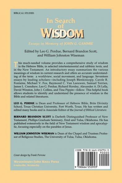 In Search of Wisdom