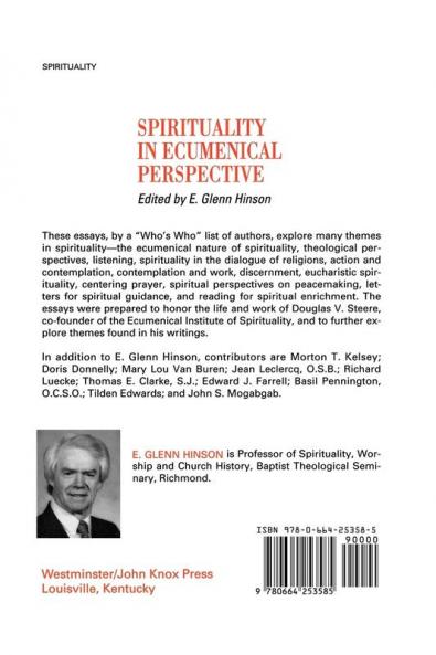 Spirituality in Ecumenical Perspective