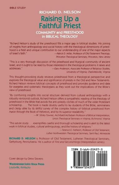 Raising Up a Faithful Priest: Community and Priesthood in Biblical Theology