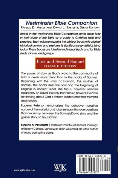 First and Second Samuel (Westminster Bible Companion)