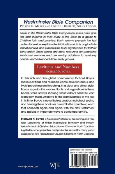 Leviticus and Numbers (Westminster Bible Companion)