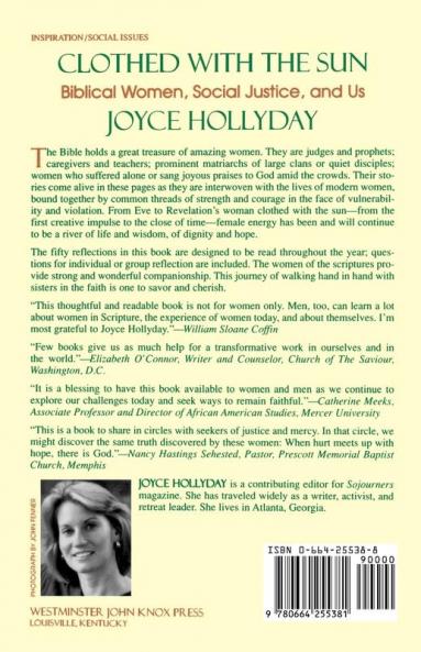 Clothed with the Sun: Biblical Women Social Justice and Us